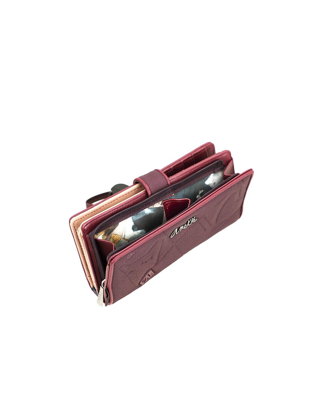 Billetero Anekke 41779-901 burdeos para mujer