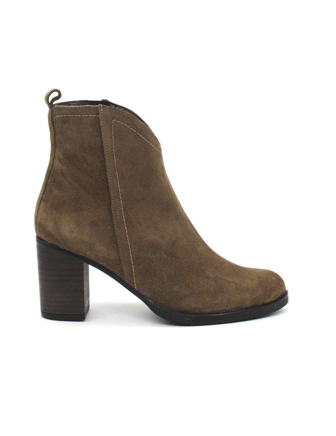 Botin Campero Maria Jaen 1046N avellana serraje