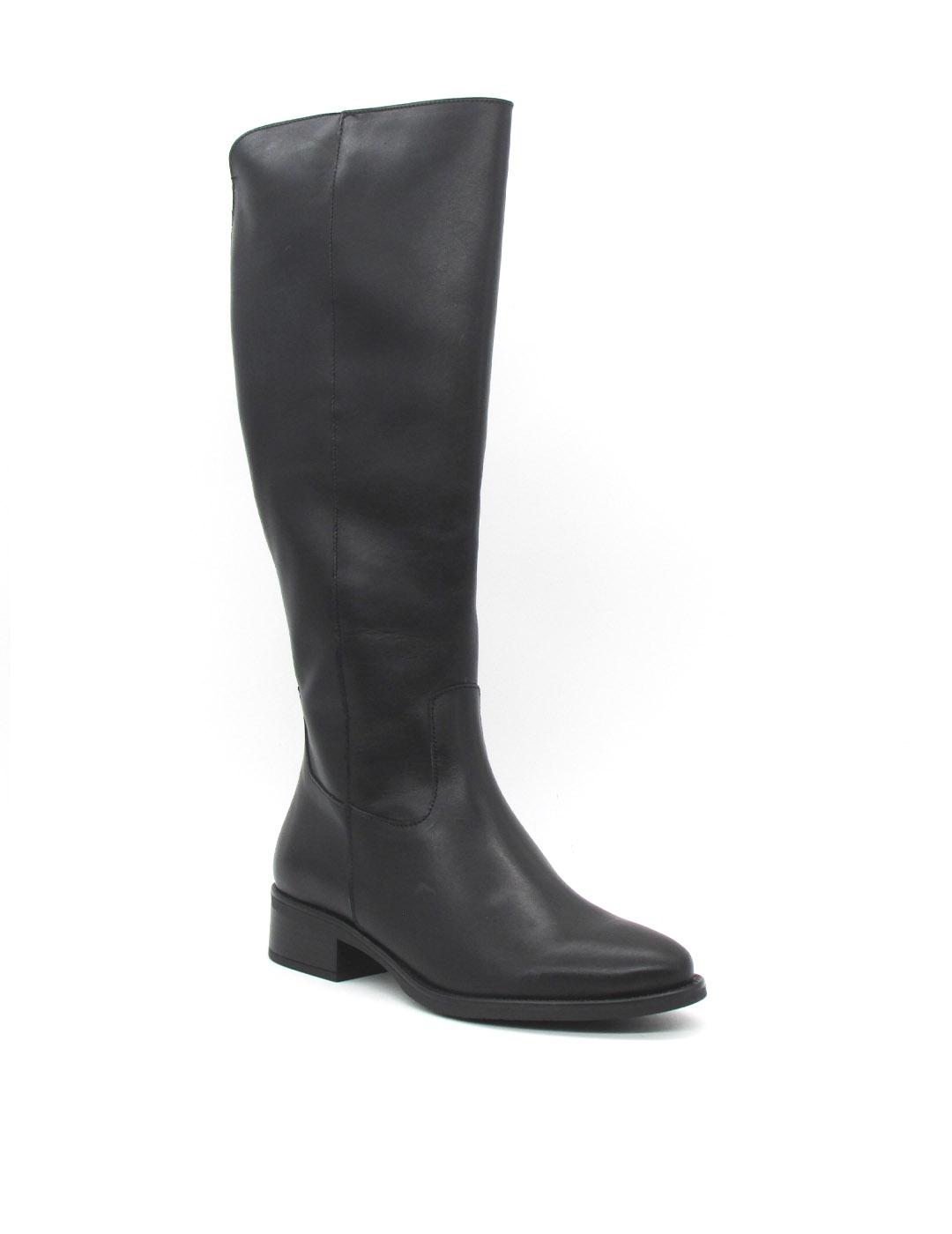 Bota Maria Jaen 1009N negro piel para mujer