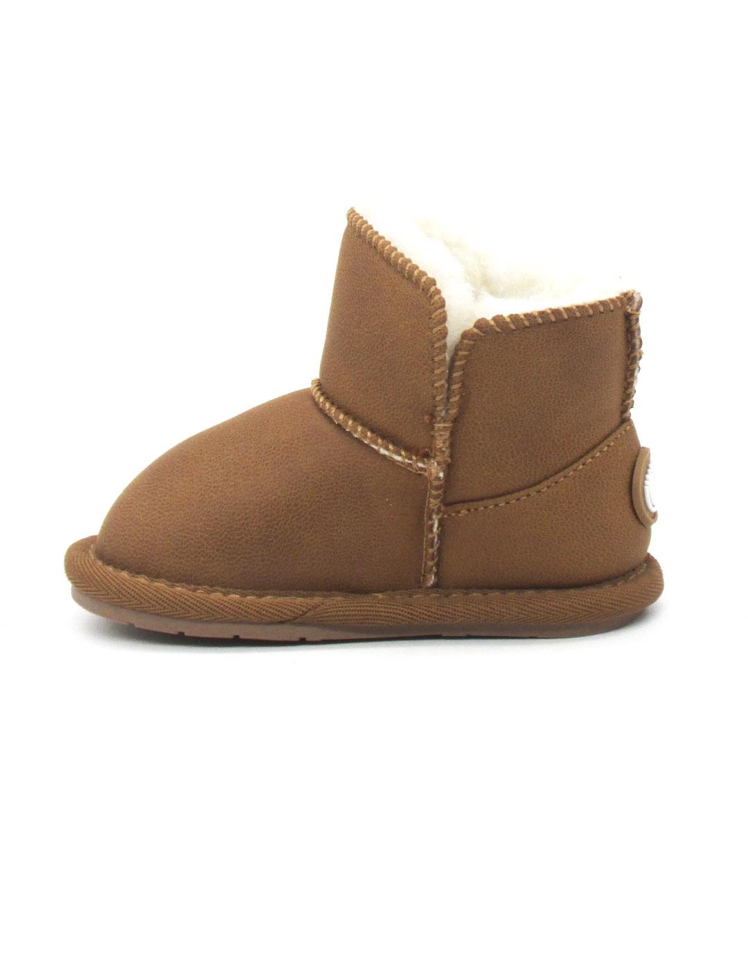 Botin Tecnobaby TESH501001tan color camel para niñ