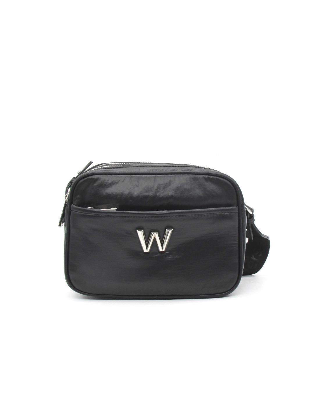 Bolso Wonders WB-52002 negro para mujer