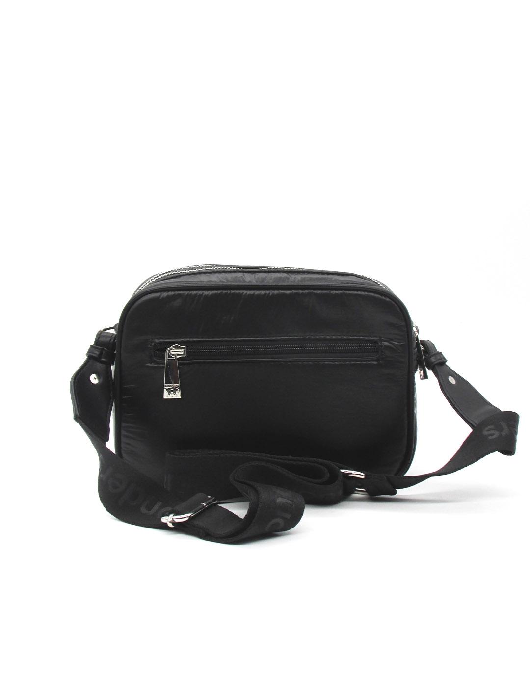 Bolso Wonders WB-52002 negro para mujer