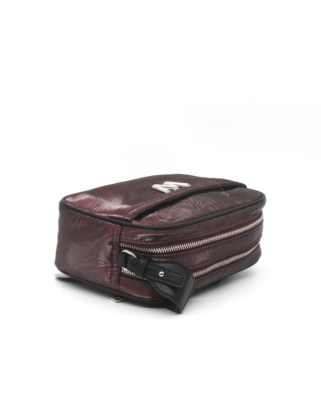 Bolso Wonders WB-52002 burdeos para mujer