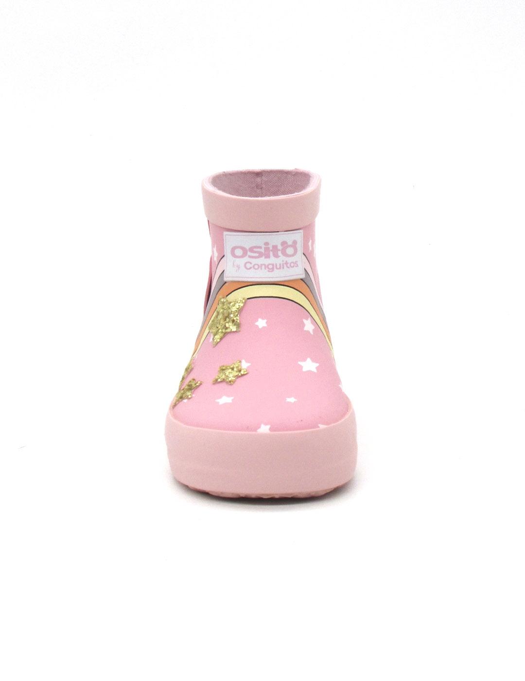 Bota de agua Osito OSSH112002 rosa unicornio niña