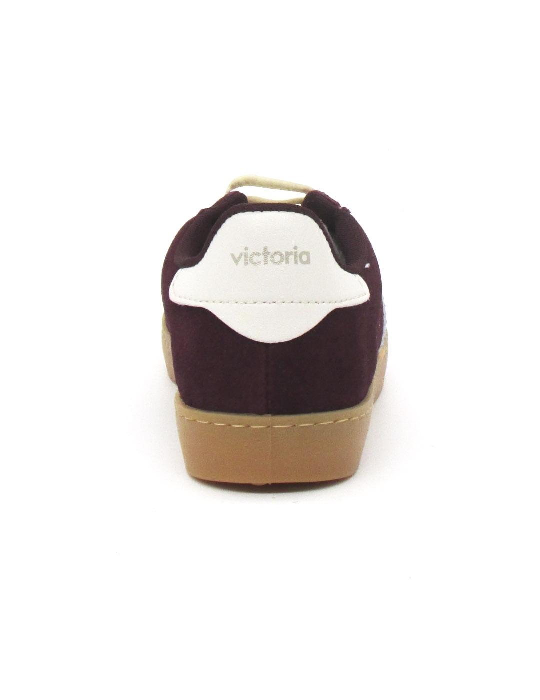 Zapatilla Victoria 1126218 burdeos para mujer