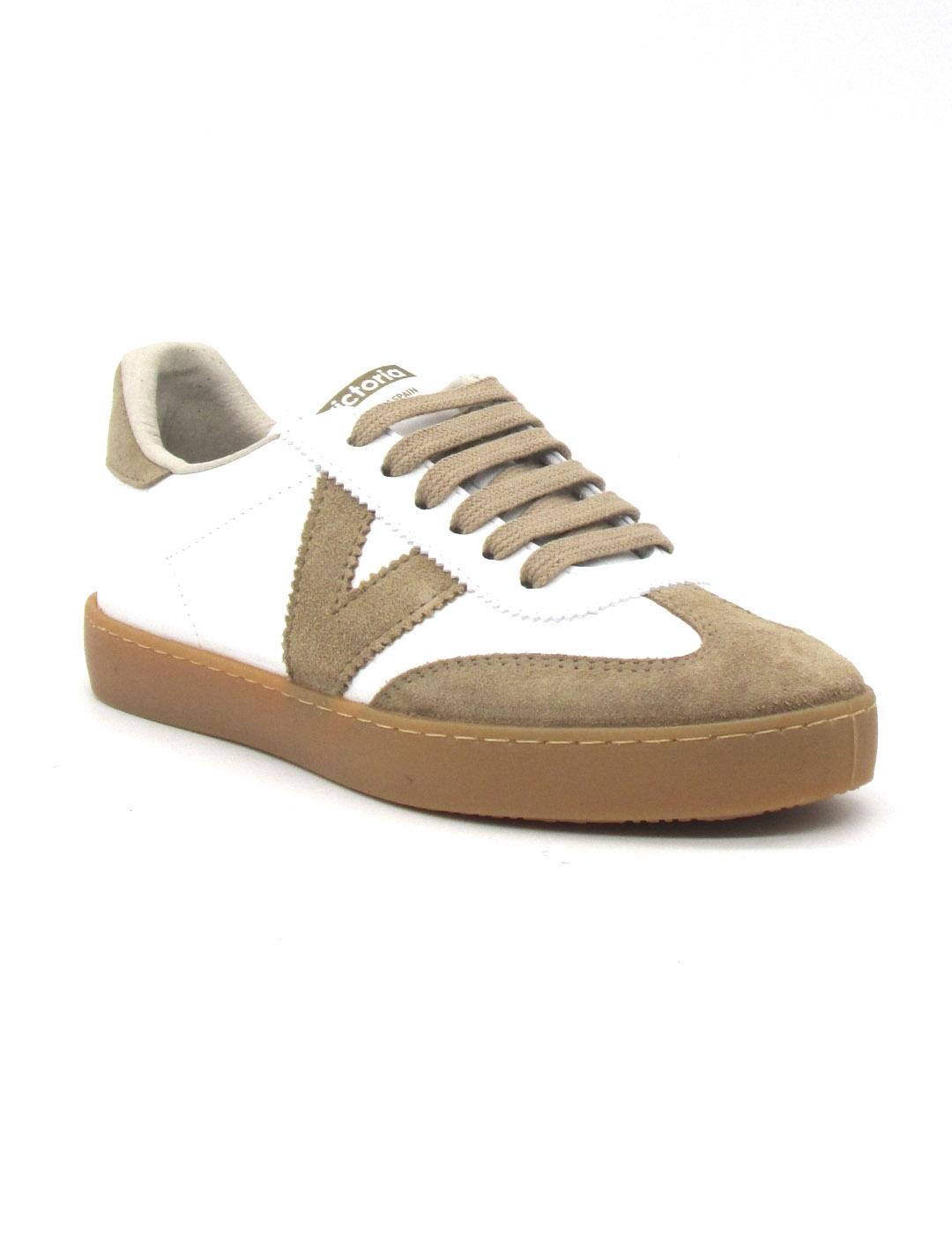 Zapatilla Victoria 1126207 beige para mujer