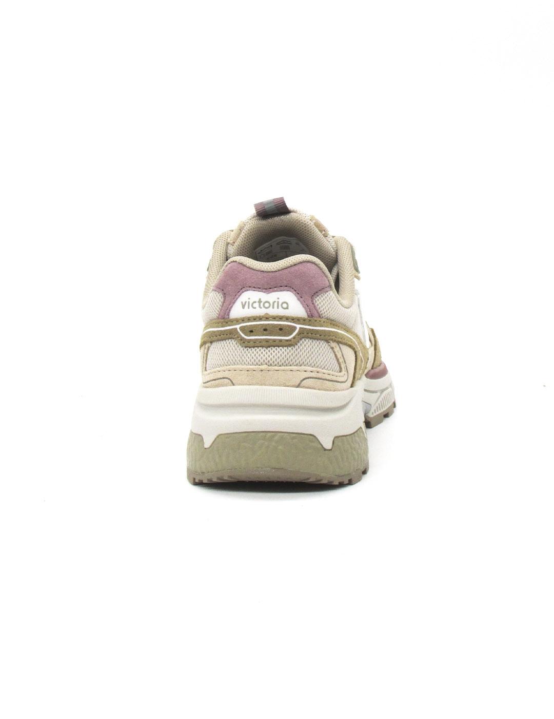 Zapatilla Victoria 8809103 beige para mujer