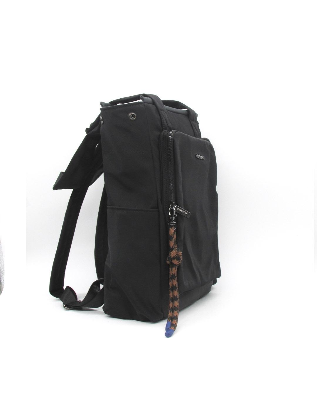 Mochila Victoria 9125101 negro para mujer