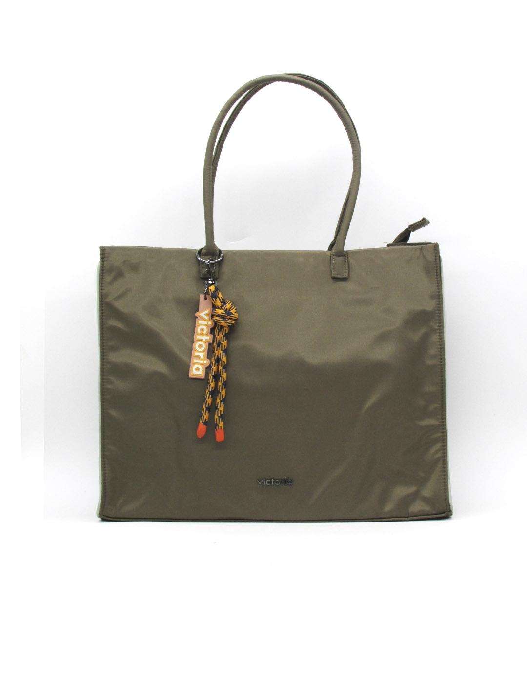 Bolso Victoria 9125102 de color kaki para mujer