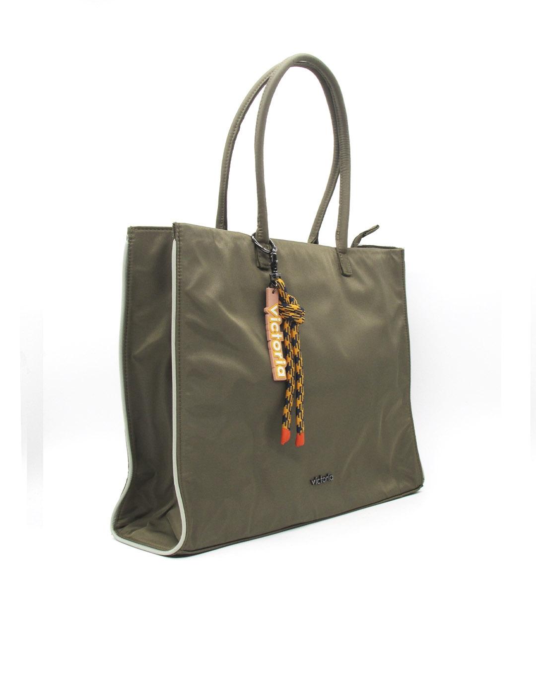 Bolso Victoria 9125102 de color kaki para mujer
