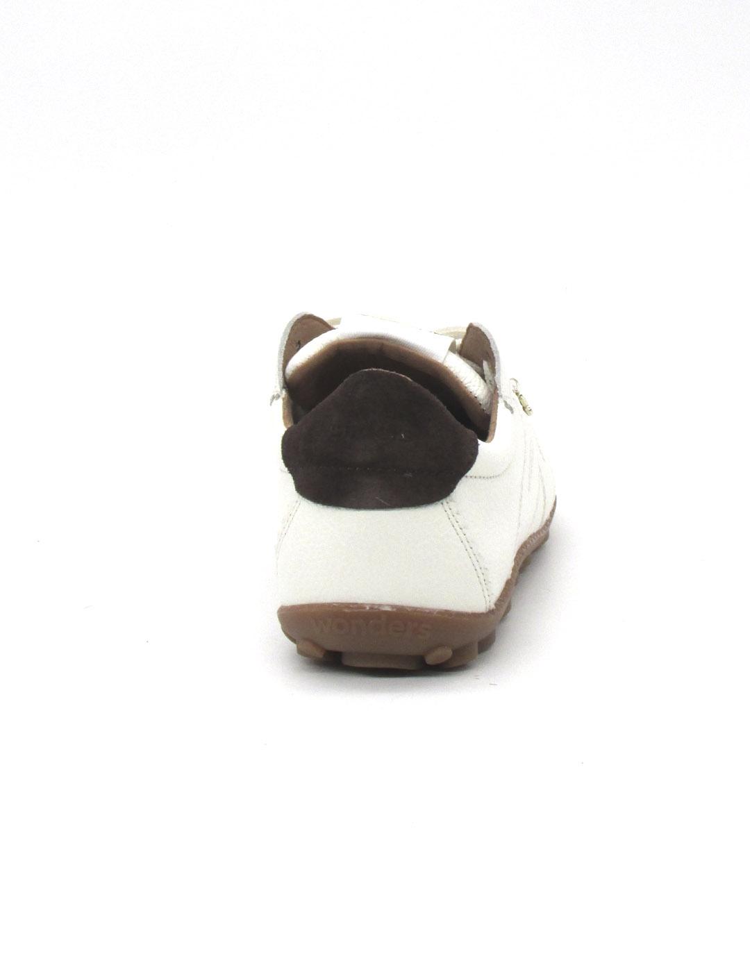 Zapato deportivo Wonders AP-2103 blanco para mujer