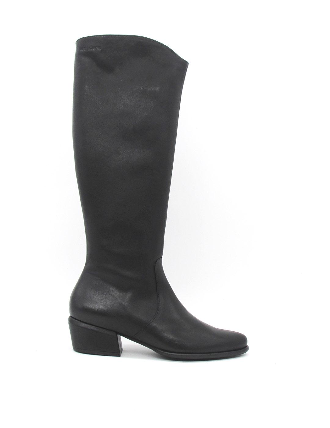 Bota Wonders D-2003 Negro para mujer
