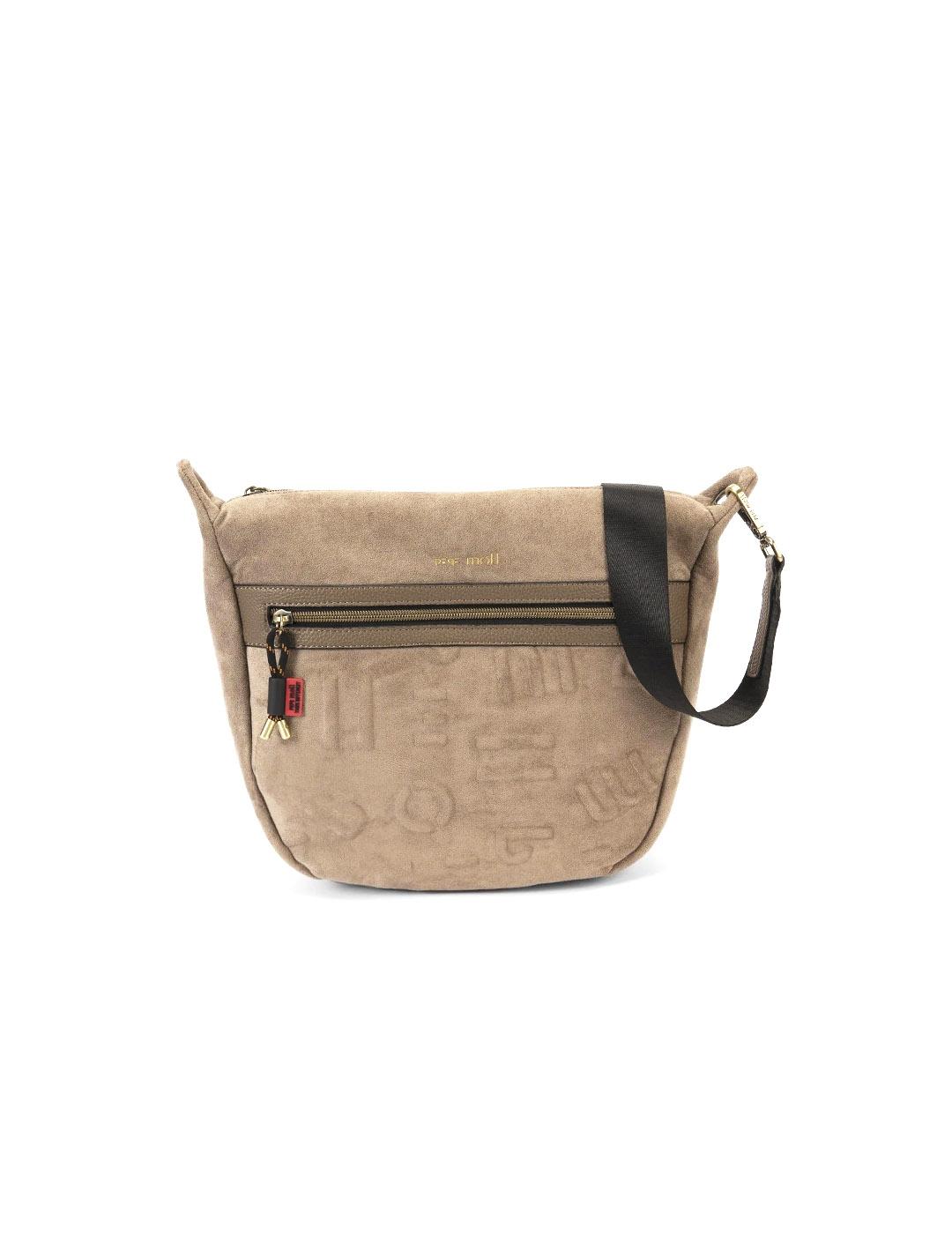 Bolso Bandolera Pepe MOLL 252340 tan para mujer