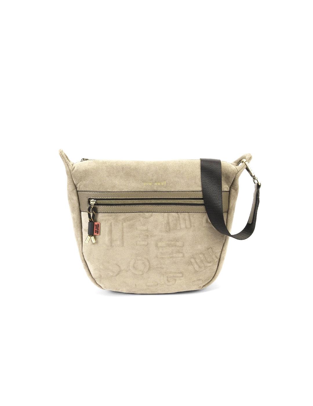 Bolso bandolera  Pepe MOLL 252340 taupe para mujer