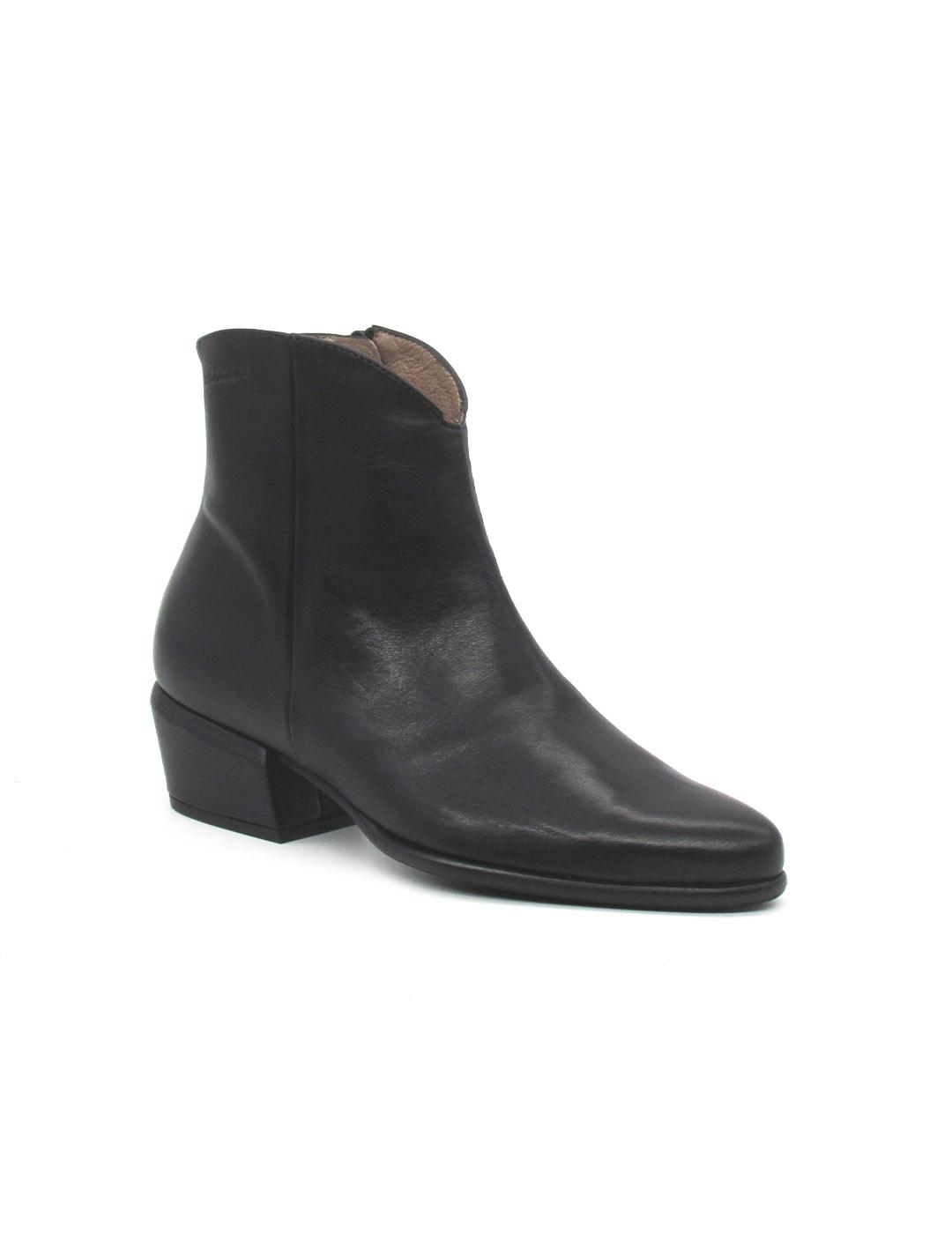 Botin wonders D-2001 negro para mujer