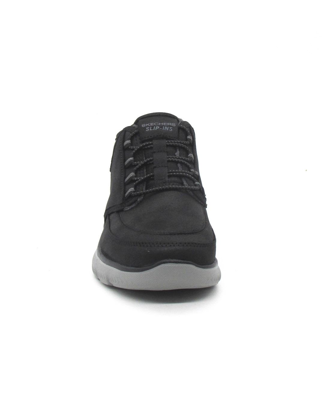 Botin Skechers 232927/BKCC negro para hombre