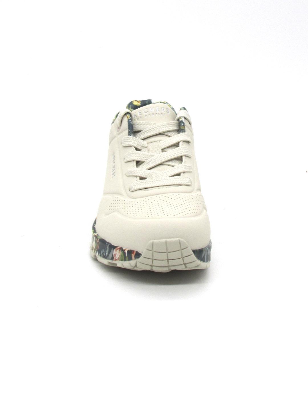 Zapatilla skechers 155583/NTMT blanco/multi mujer