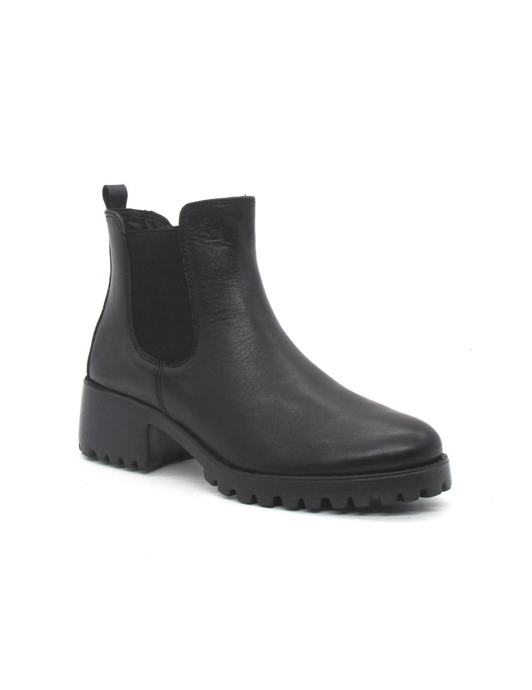 Botin 24HRS 26568 negro para mujer