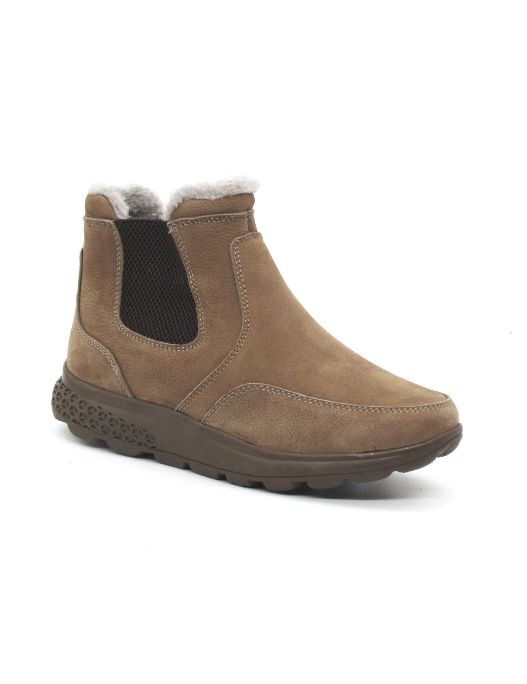 Botin 48 HORAS 521601/17 Nobuck visón para mujer