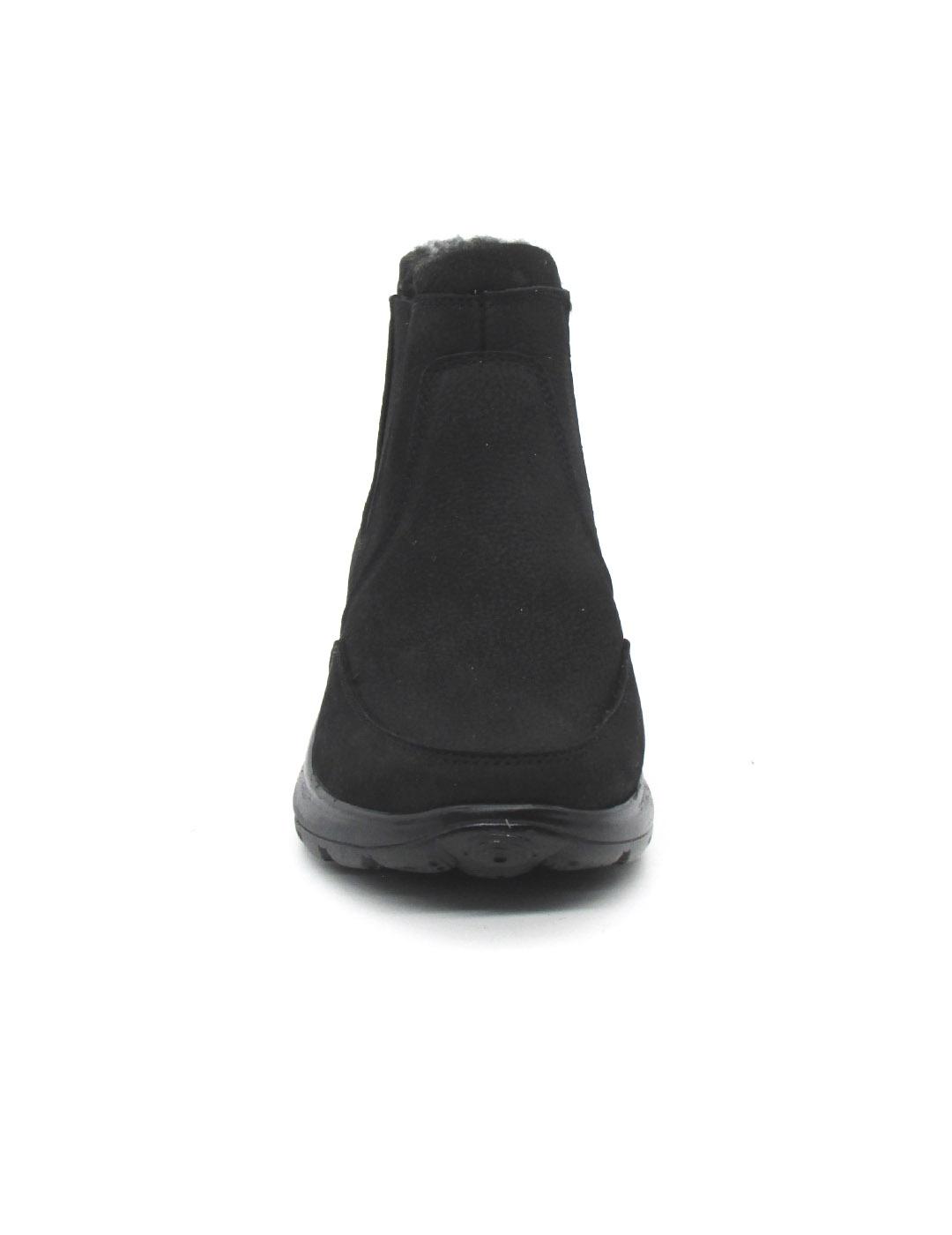 Botín 48 Horas 521601/01 Nobuck negro para mujer