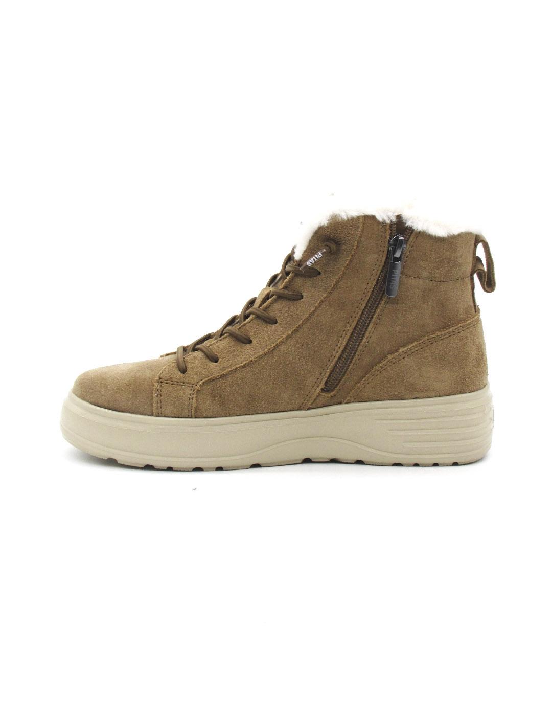 Botin Pitas CEBU de color camel para mujer