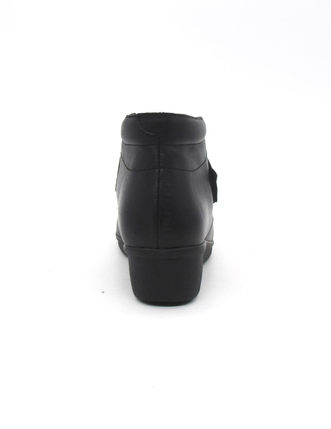 Botin Valerias 1573 de color negro para mujer