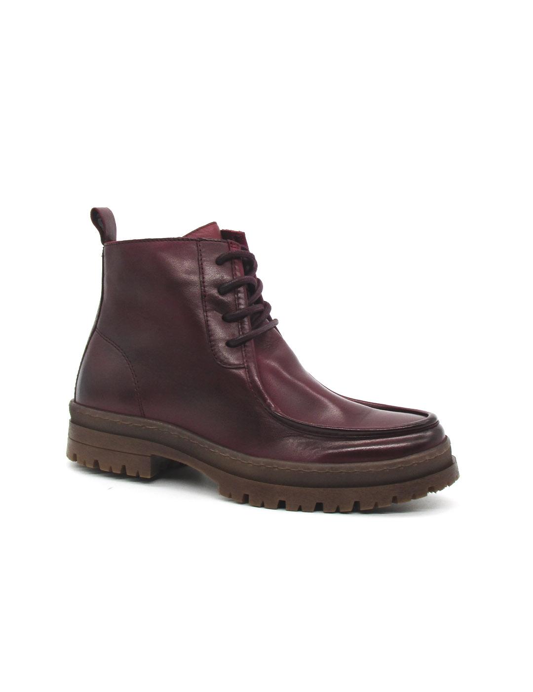 Botin Creator IB2438 burdeos para mujer