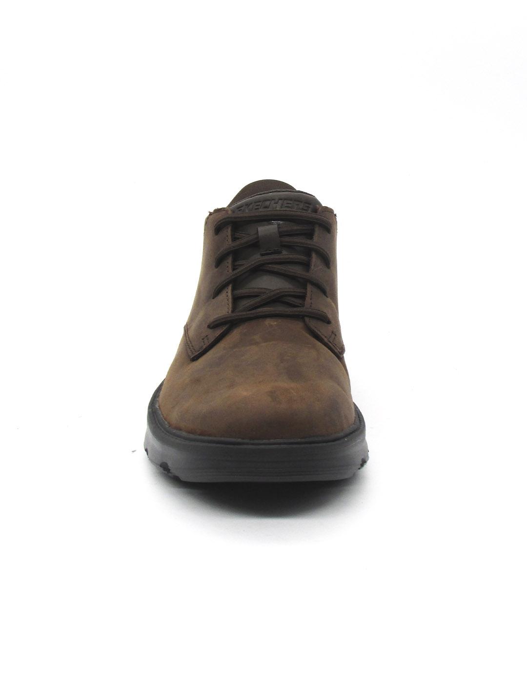 Botin skechers 205514/COC de color marrón hombre