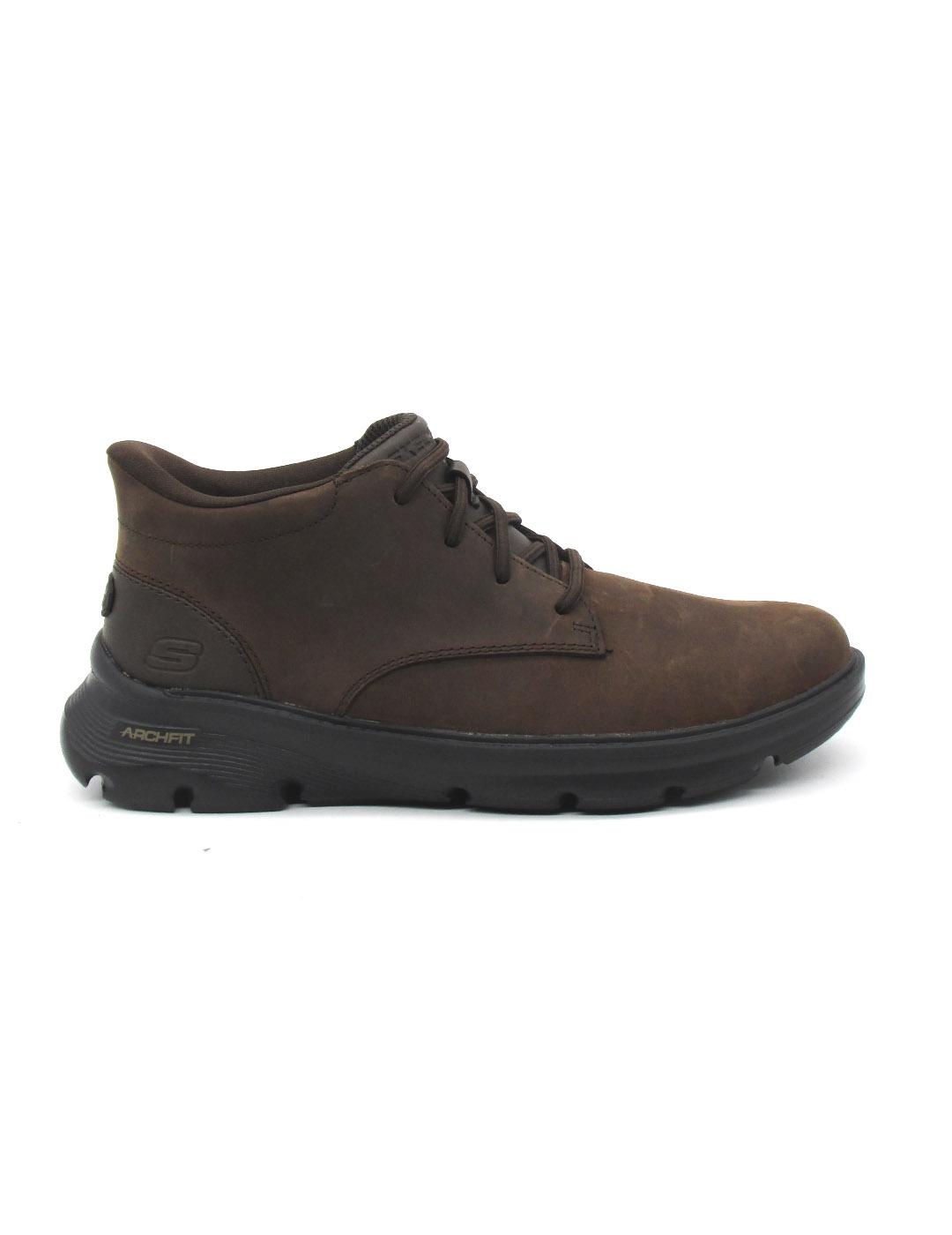 Botin skechers 205514/COC de color marrón hombre