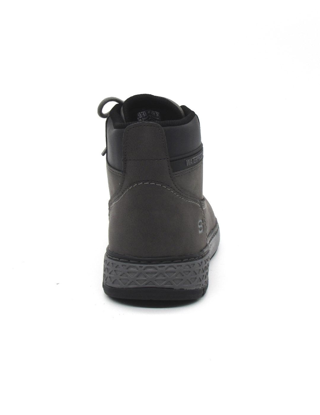Botin Skechers 205235/CHAR de color gris hombre