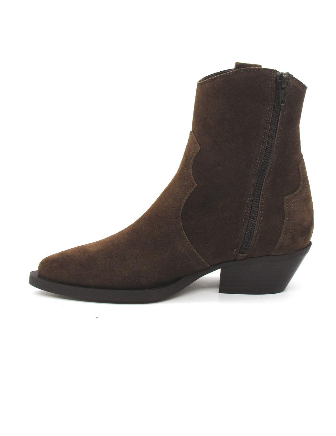 Botin Alpe campero 5547 de color marrón para mujer