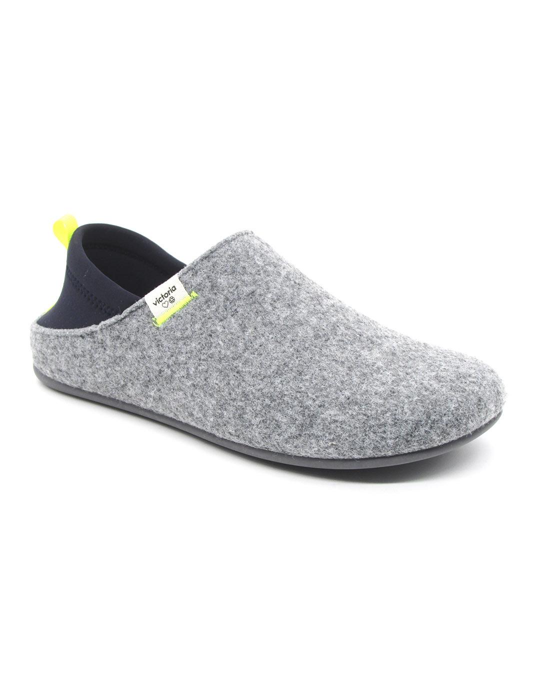Zapatilla de casa Victoria 1081115 gris Unisex