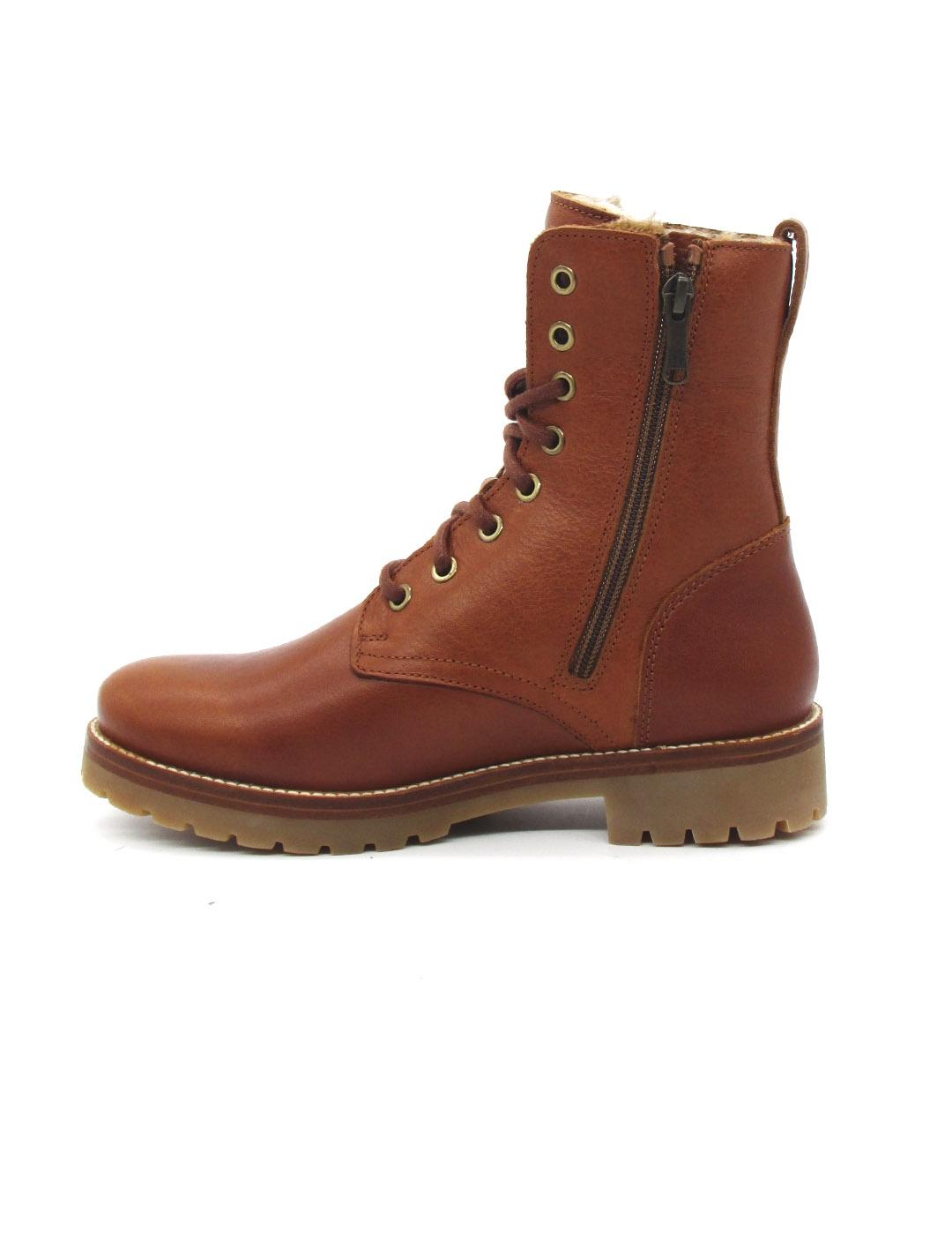  Botin Panamá Jack FRISIA B33 color cuero para mujer