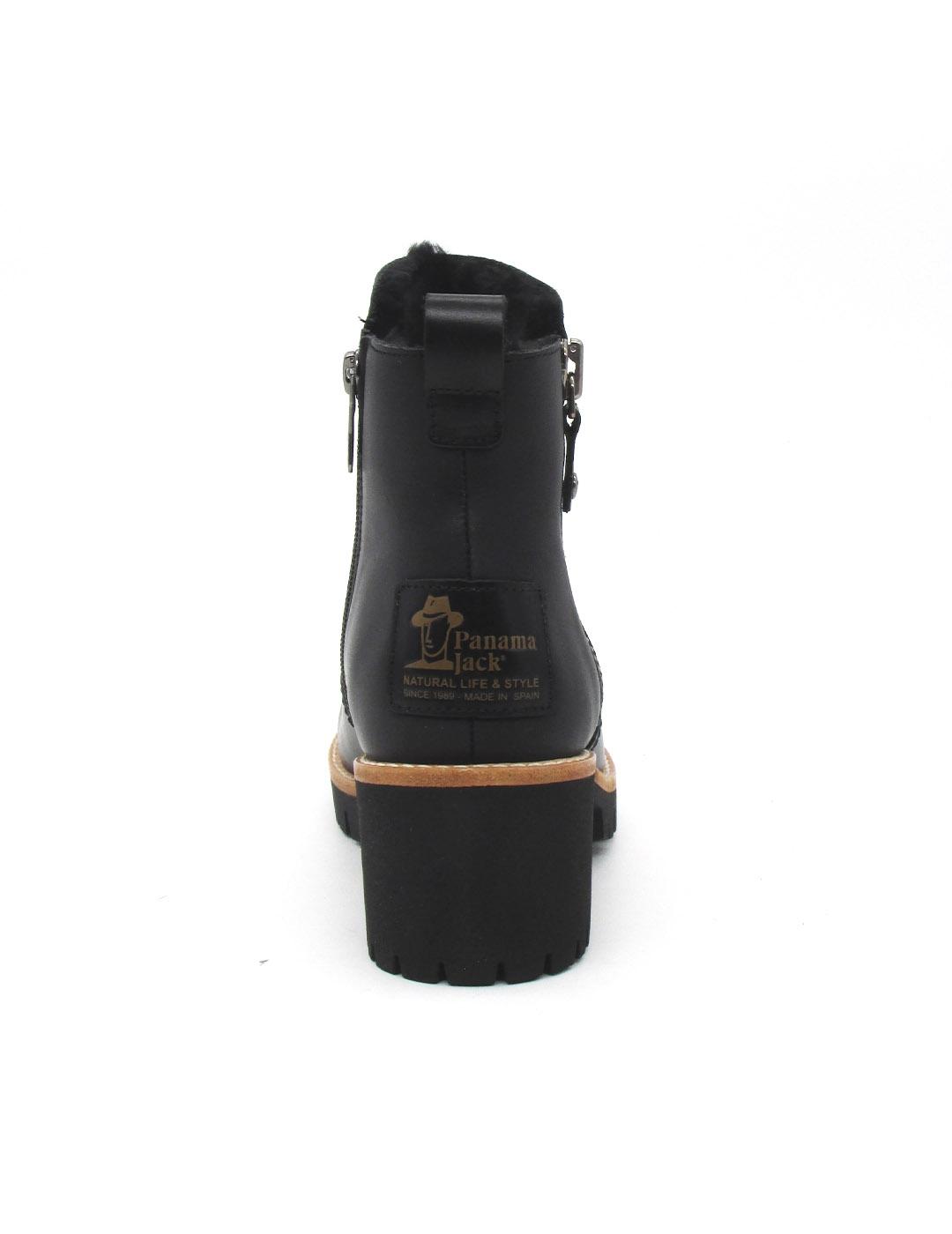 Botín Panamá Jack PAULINE TRAV B2 negro para mujer