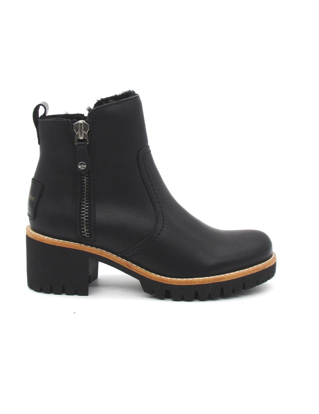 Botín Panamá Jack PAULINE TRAV B2 negro para mujer