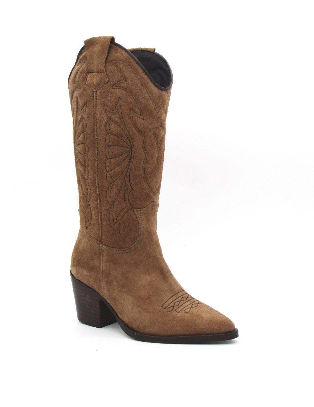 Bota Vexed 7460 ROXANA serraje taupe para mujer