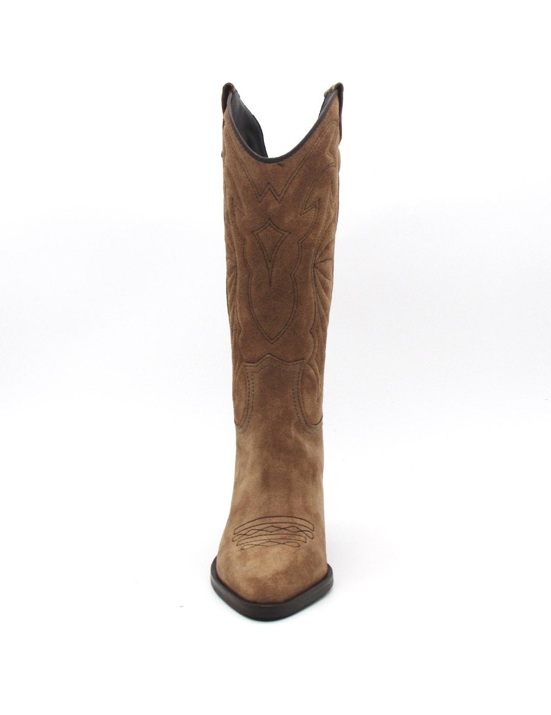 Bota Vexed 7460 ROXANA serraje taupe para mujer