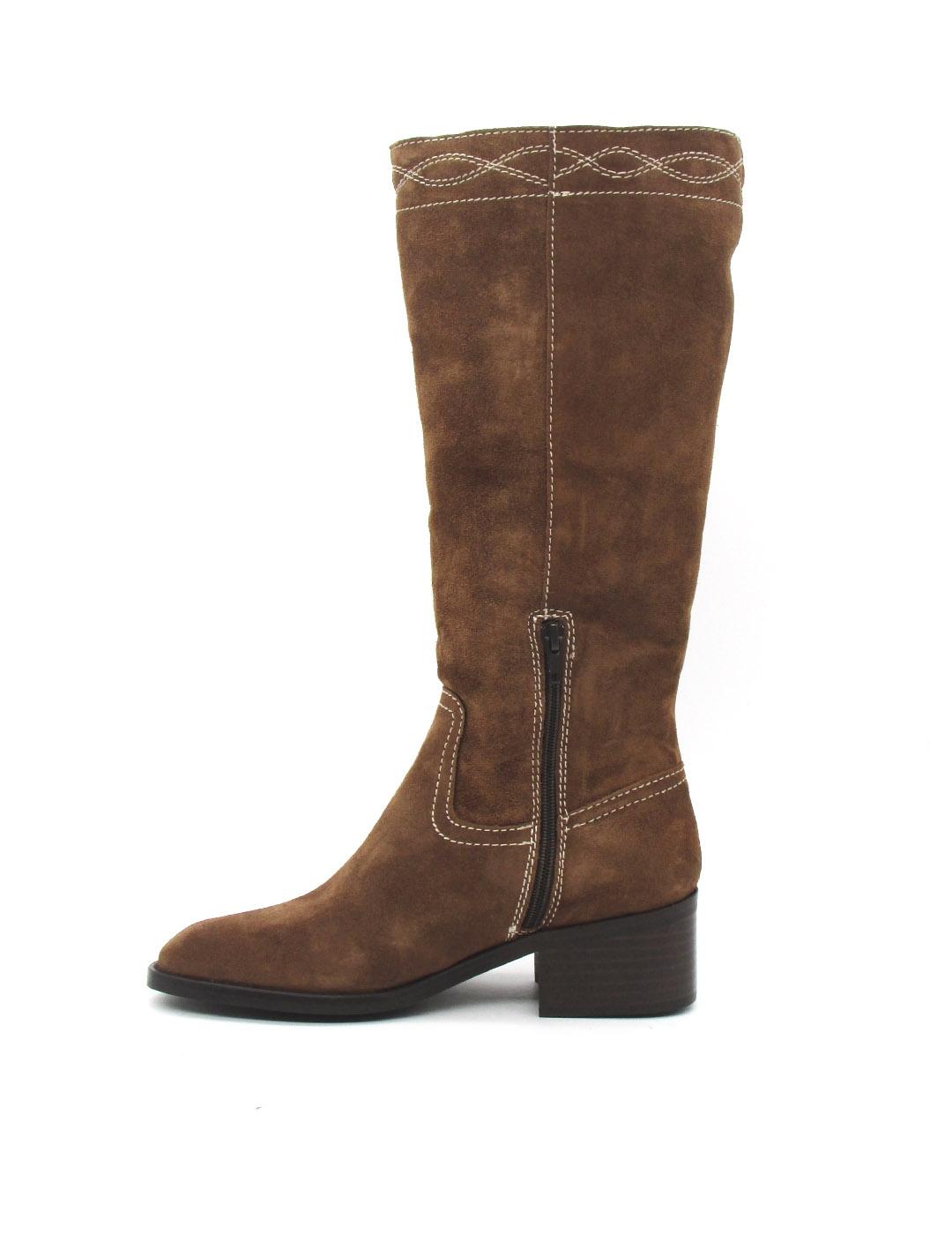 Bota Vexed ZAIRA -7427 serraje marrón para mujer