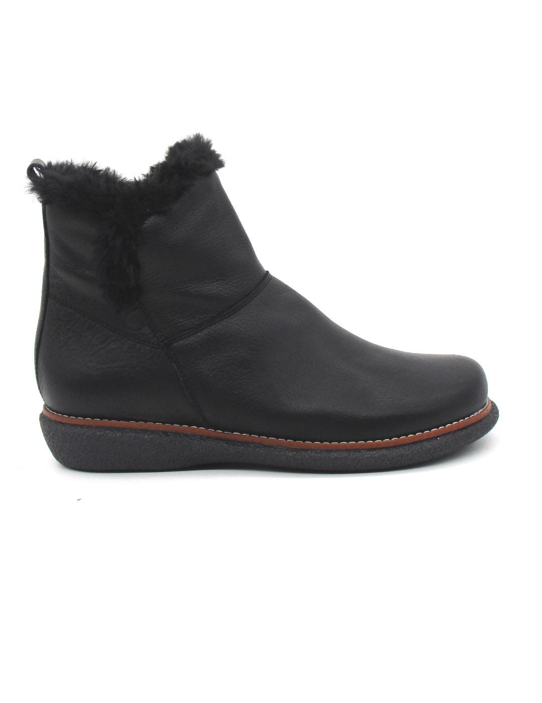 Botin Valerias 2356 negro para mujer