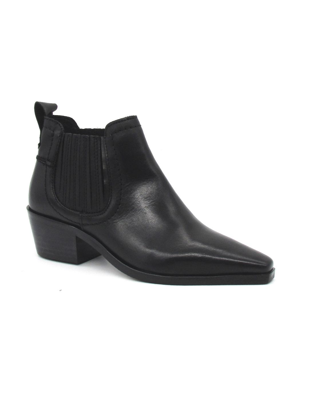 Botin Lol-Shoes 7407 LOANA negro piel para mujer