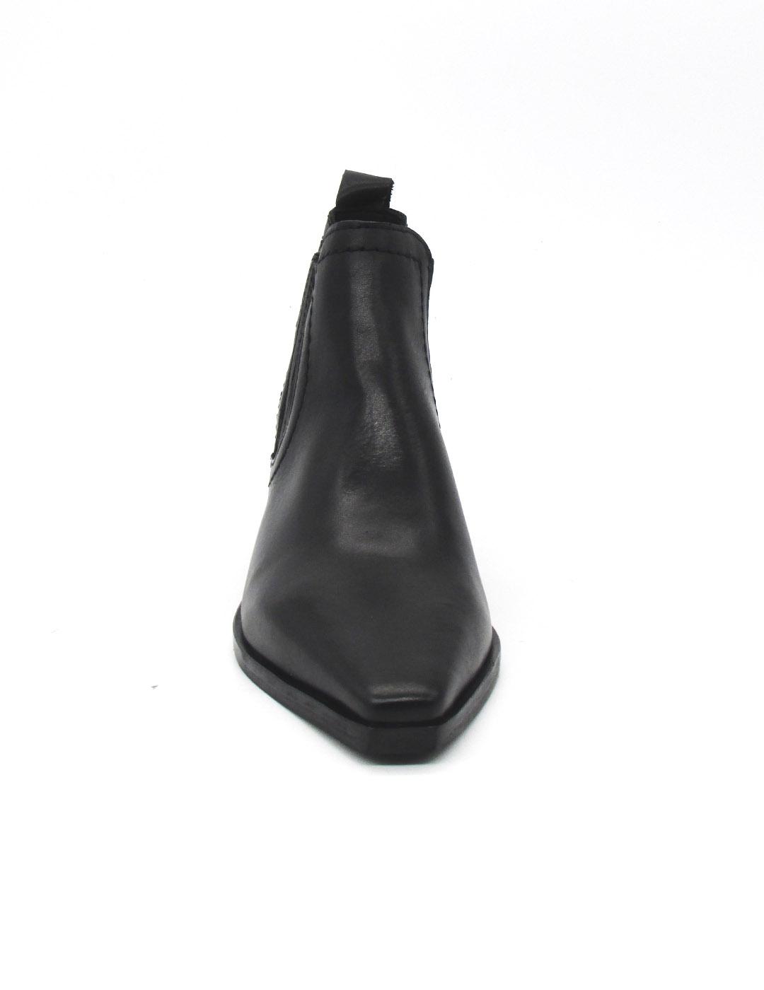 Botin Lol-Shoes 7407 LOANA negro piel para mujer