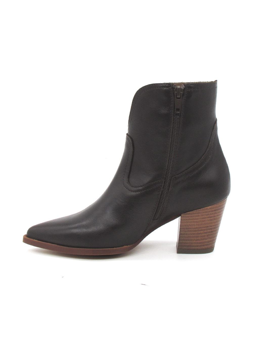 Botin Patricia Miller 5401 color moka para mujer