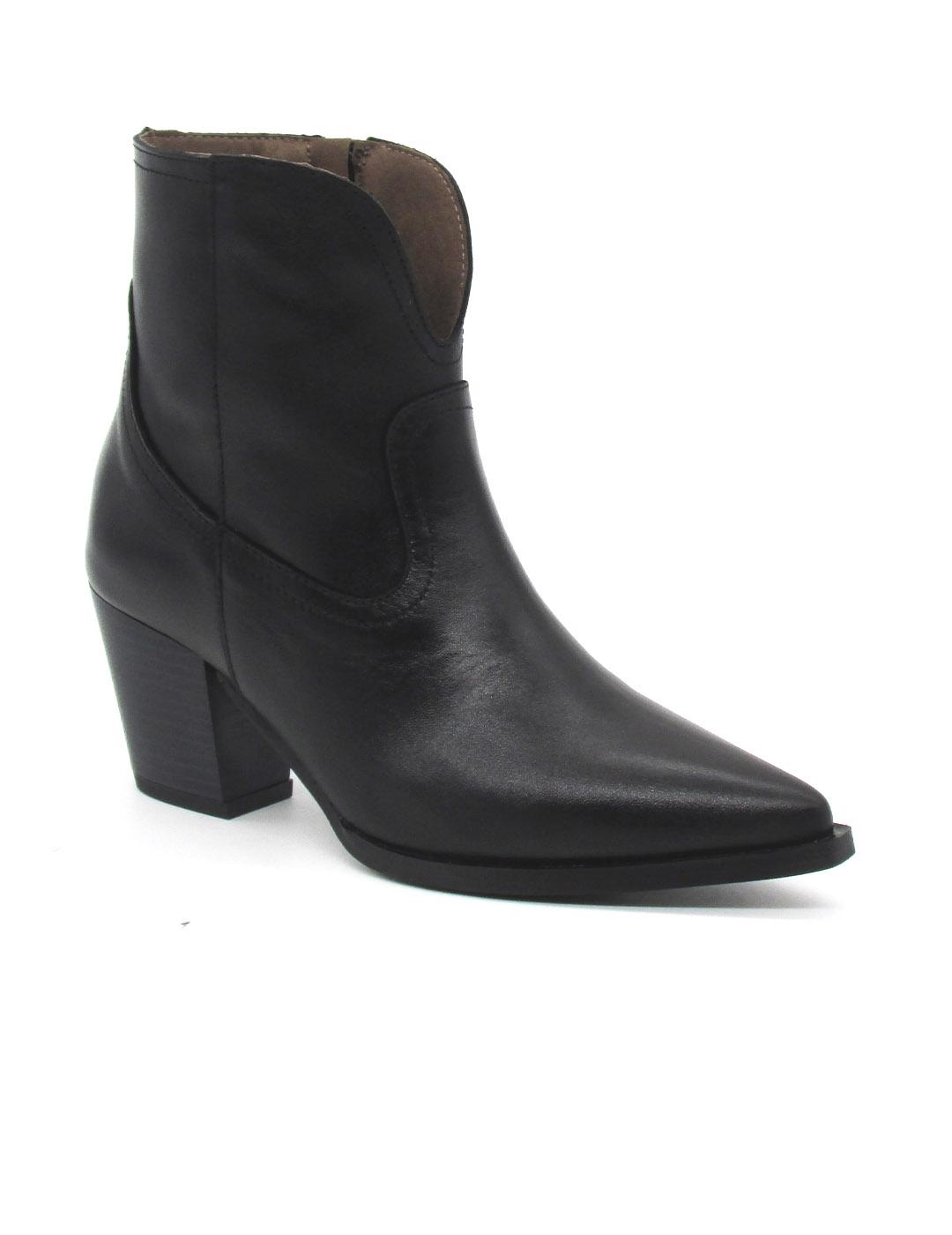 Botin Patricia Miller 5401 negro tacon para mujer