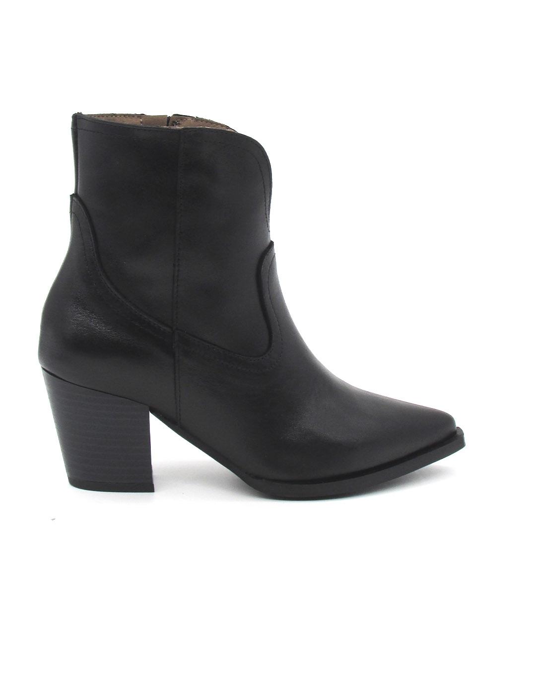 Botin Patricia Miller 5401 negro tacon para mujer